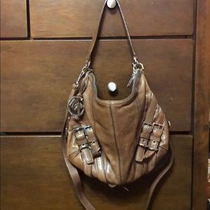 Michael Kors brown leather bag